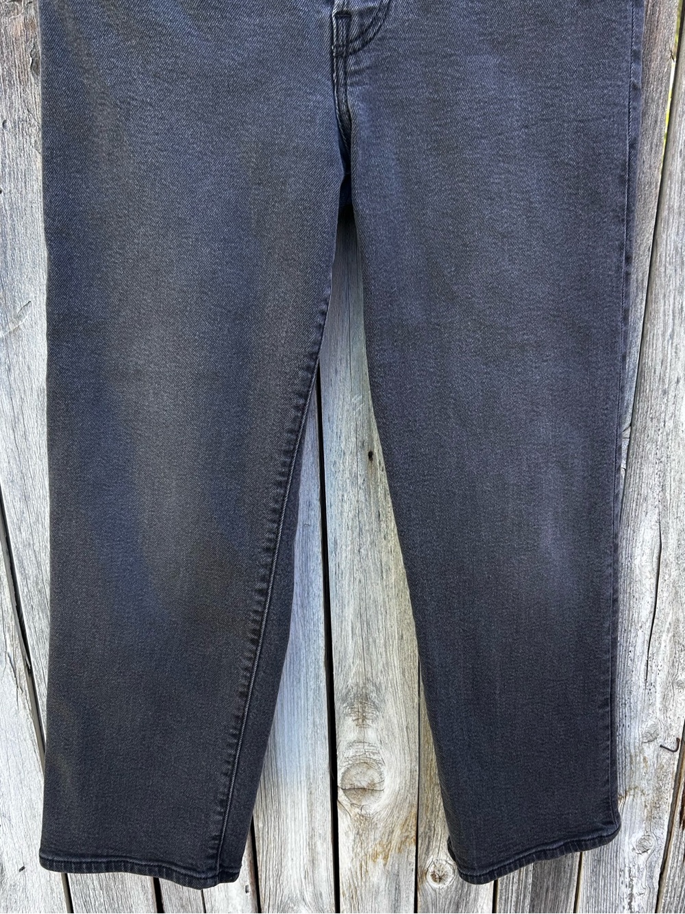 Levi’s Ribcage Straight Ankle Jean Black 28 - Picture 8 of 16